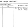 Abraham, George (President)