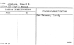 Abrahams, Howard P.