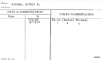 Abrams, Arthur A.