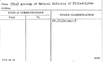 (The) Academy of Natural Sciences of Philadelphia