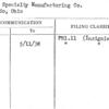Acme Specialty Manufacturing Co.