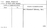 Adams, Alonzo M.