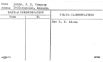 Adams, J.D. Company