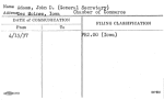 Adams, John D. (General Secretary)