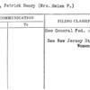 Adams, Patrick Henry (Mrs. Helen P.)