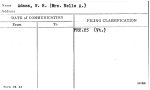 Adams, W.R. (Mrs. Nelle A.)