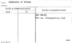 Admission of Aliens