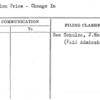 Admission Price - Change In