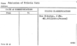 Admission of Private Cars