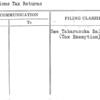 Admissions Tax Returns