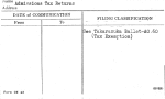 Admissions Tax Returns