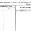 Admission Tickets Printing by Non-Union Labor Protest Letters