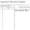 Adult Education & Recreation Program