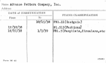 Advance Pattern Company, Inc.