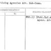 Advertising Agencies Adv. Sub-Comm.