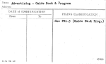 Advertising - Guide Book & Program