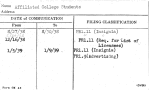 Affiliated College Students