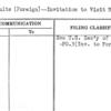 Air Units (Foreign)--Invitation to Visit New York