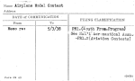 Airplane Model Contest