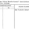 Alabama Cotton Manufacturers' Association
