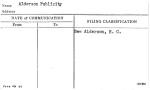 Alderson Publicity