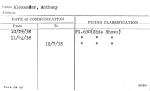 Alexander, Anthony