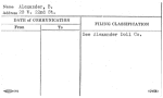 Alexander, B.