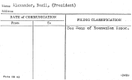 Alexander, Basil, (President)