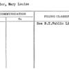 Alexander, Mary Louise