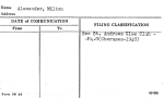 Alexander, Milton