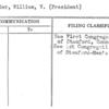Alexander, William, V. (President)