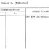 Allen, Donald R. (Director)