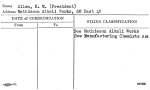 Allen, E.M. (President)