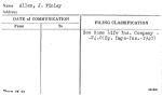 Allen, J. Finlay