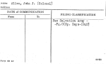Allen, John J. (Colonel)