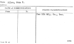 Allen, John P.