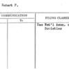 Allen, Robert P.