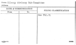 Allergy Advisory Sub-Committee