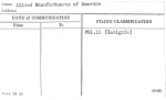 Allied Manufactueres of America