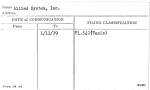 Allied System, Inc.