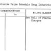 All-Inclusive Price Schedule Drug Industries Building