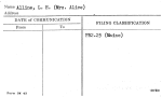 Alline, L.H. (Mrs. Alice)