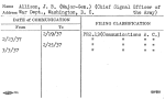 Allison, J.B. (Major-Gen.) (Chief Signal Officer of the Army)