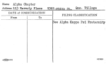 Alpha Chapter