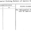 Amalgamated Clothing Workers of America Day