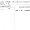 Ambassador of Union of Soviet Socialist Republics