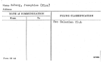 Amberg, Josephine (Miss)