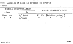 America at Home in Program of Events