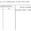 American Art Exhibition in New York City