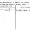 American Association of Mental Deficiency